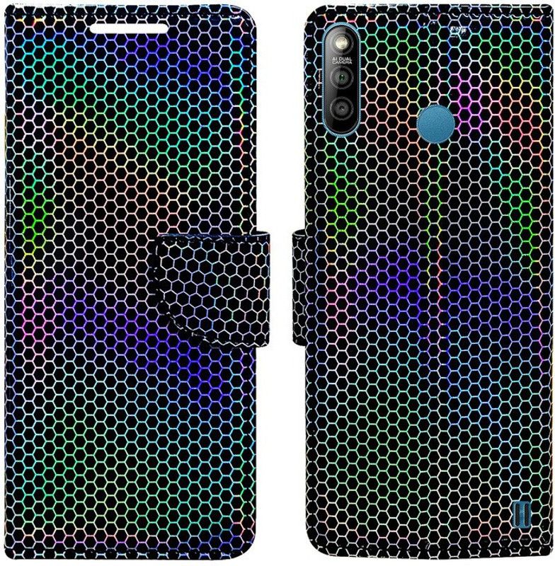 AD Enterprises Flip Cover for Lava Z3  (Multicolor, Magnetic Case, Pack of: 1)