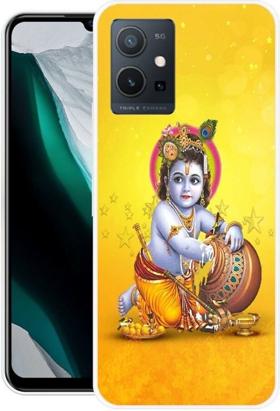 BAGRA Back Cover for Vivo Y75 5G  (Multicolor, Grip Case, Silicon)