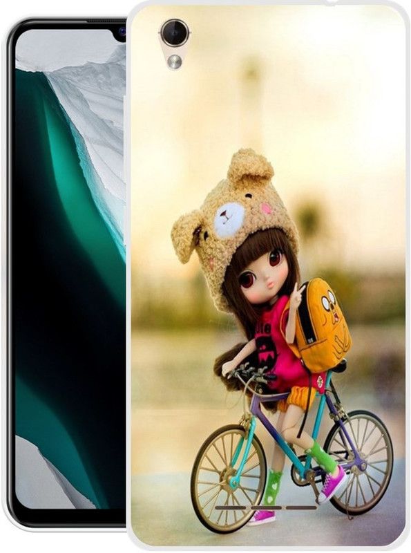 BAILAN Back Cover for Lava Z60  (Multicolor, Grip Case, Silicon, Pack of: 1)