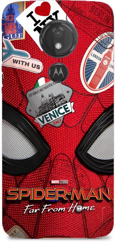 NDCOM Back Cover for Motorola Moto G7 Power Avengers End Game Spider Man Printed  (Multicolor, Hard Case, Pack of: 1)