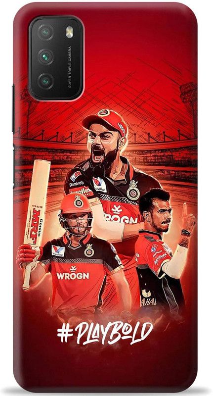 Loffar Back Cover for Poco M3  (Red, Shock Proof, Pack of: 1)