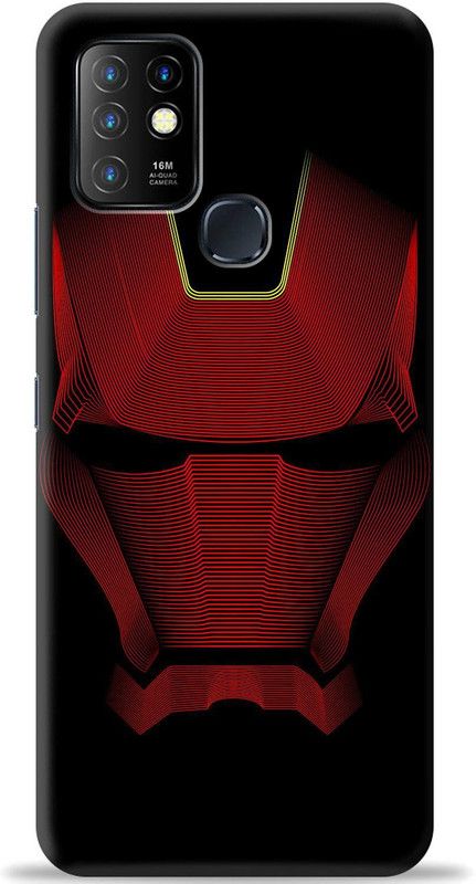 Loffar Back Cover for Infinix Hot 10  (Black, Shock Proof, Pack of: 1)