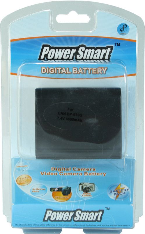 Power Smart 6600mah For Canon Bp-970g Battery