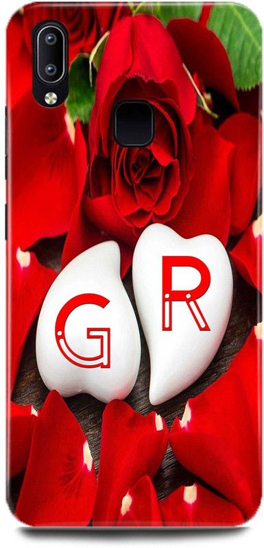 MP ARIES MOBILE COVER Back Cover for Vivo V11/1806,G Loves R Name,G Name, R Letter, Alphabet,G Love R NAME  (Multicolor, Hard Case)