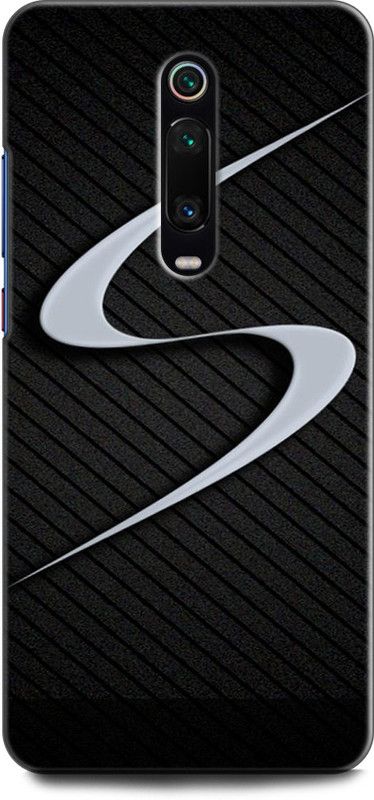 Wall Art Back Cover for Redmi K20 S, S LETTER, BLACK, WHITE S LETTER, S ALPHABET, DESIGN  (Multicolor, Dual Protection, Pack of: 1)