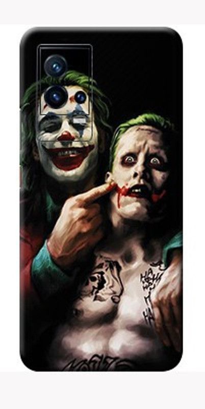 AsSkin Vivo IQOO 95G Mobile Skin  (Ultra Super Scary Jokers Matte Finish With High Gloss Finish).)