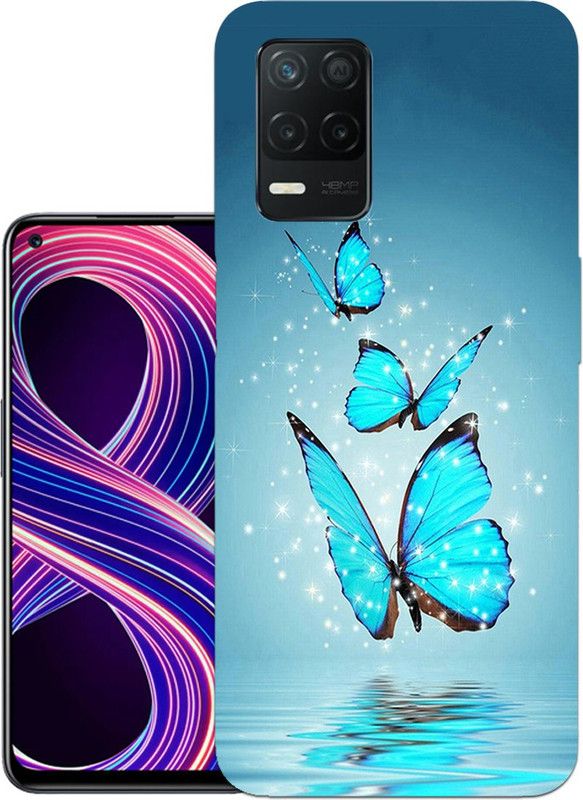kridha Back Cover for Realme 8 back cover | Realme RMX3085 back cover | Realme 8 / Realme RMX3085 | Design_118  (Multicolor, Flexible, Silicon, Pack of: 1)