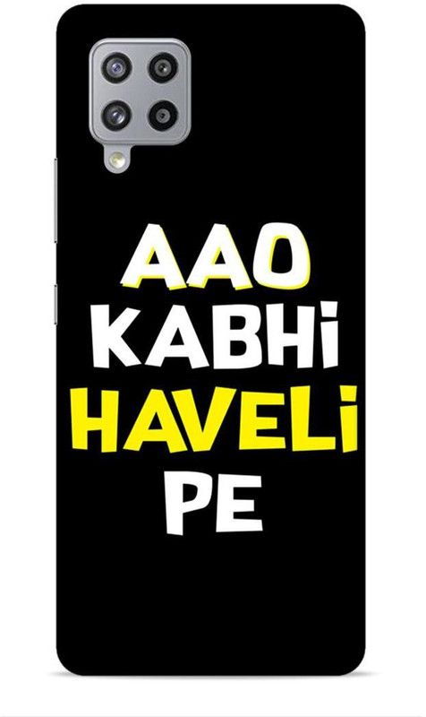Keviv Back Cover for Samsung Galaxy M42, Samsung Galaxy M42 5G, Samsung Galaxy A42, Samsung Galaxy A42 5G  (Black, Beige, Hard Case)