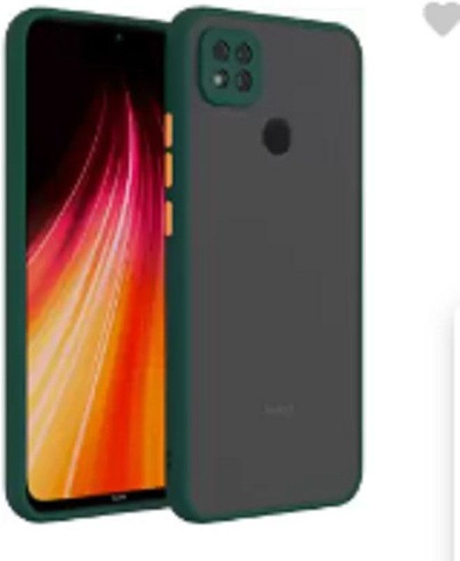 SRAVZ CASE Back Replacement Cover for Realme C12  (Green, Camera Bump Protector, Pack of: 1)