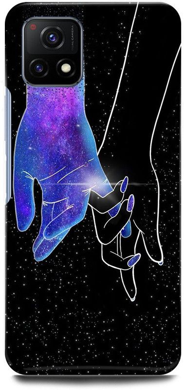 play fast Back Cover for Vivo Y72 5G, V2060 GIRL, BOY, HAND, LOVE, COUPLE  (Black, Hard Case, Pack of: 1)