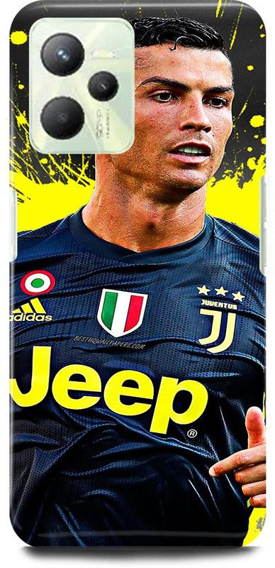 play fast Back Cover for Realme C35, RMX3511 CRISTIANO, RONALDO, FOOTBALL, PLAYER, JUVENTUS  (Yellow, Hard Case, Pack of: 1)
