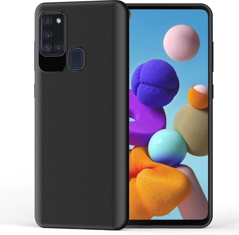 Instyle Back Cover for Samsung Galaxy A21s  (Black, Silicon, Pack of: 1)