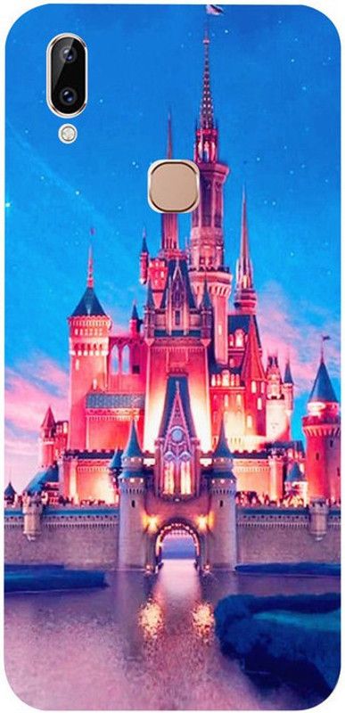 Golden Mask Back Cover for VivoY83 Pro Disneyland  (Multicolor, Waterproof, Silicon, Pack of: 1)