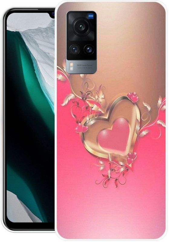 BLUEBUG Back Cover for Vivo X60 Pro  (Multicolor, Grip Case, Silicon, Pack of: 1)