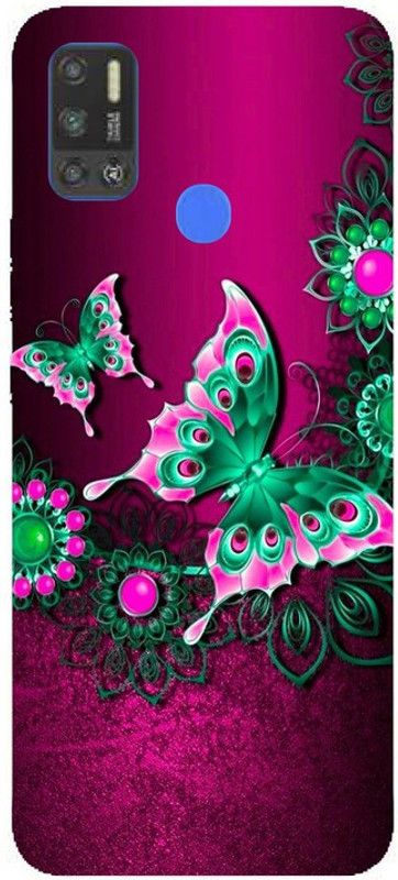 Yuphoria Back Cover for Tecno SPARK 6 AIR  (Multicolor, Grip Case, Silicon, Pack of: 1)