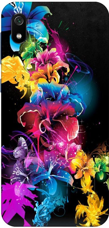 VITARO Back Cover for Redmi 7A  (Multicolor, Grip Case, Silicon)