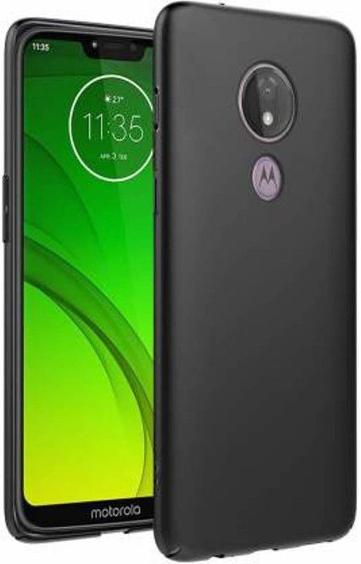 EASYBIZZ Back Cover for Moto G7  (Black, Pack of: 1)