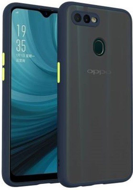 Zinger Back Cover for Oppo A11k, CAMERA PROTECTION CASE, SMOKE CASE  (Blue, Hard Case, Pack of: 1)