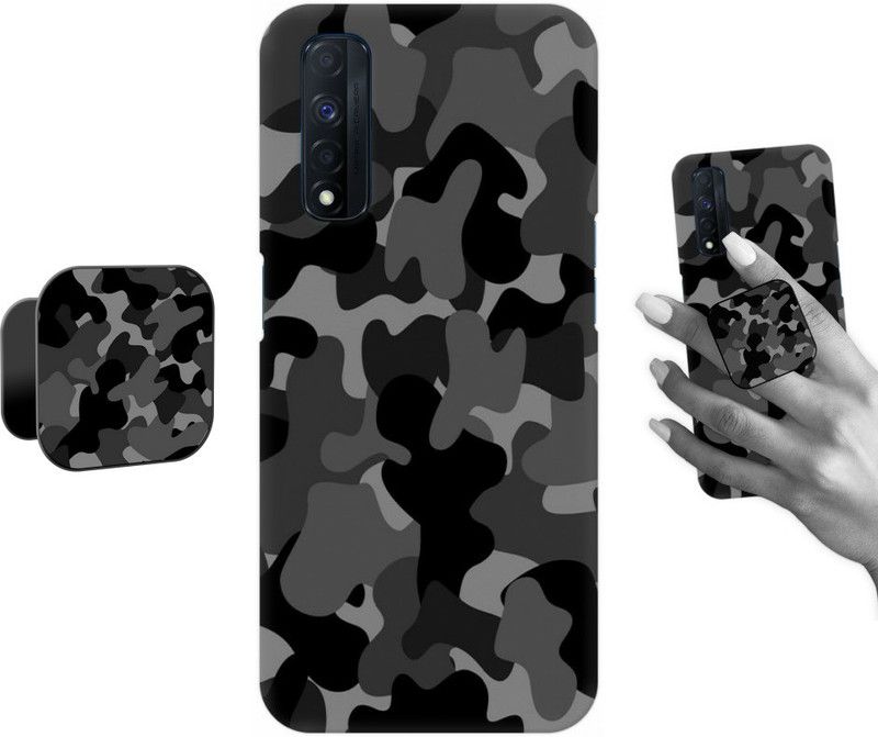 COBIERTAS Back Cover for Realme Narzo 30  (Multicolor, Cases with Holder)