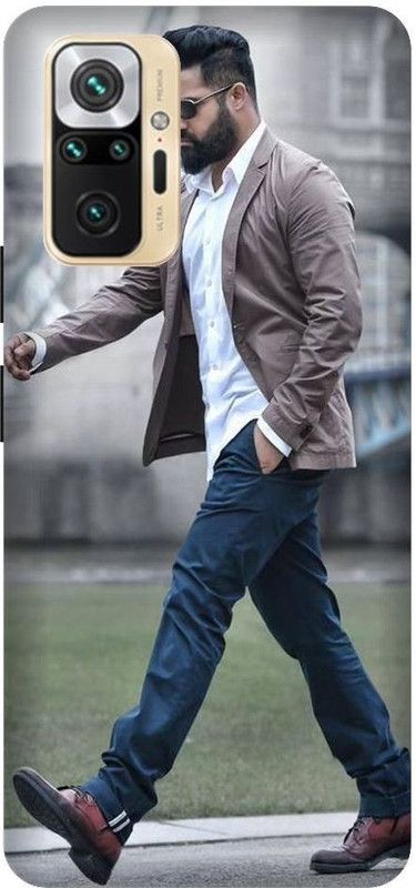 GRAFIQE Back Cover for REDMI Note 10 Pro M2101K6P JRNTR, NTR, HERO, TOLLYWOOD, NANDAMURITARAKARAMARAOJR  (Multicolor, Shock Proof, Pack of: 1)