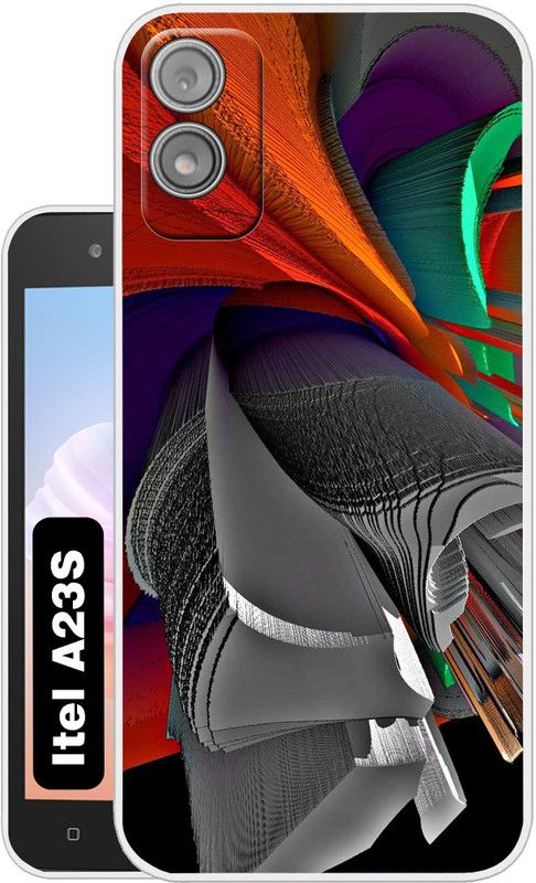 Flipkart SmartBuy Back Cover for Itel A23S  (Multicolor, Dual Protection, Silicon, Pack of: 1)