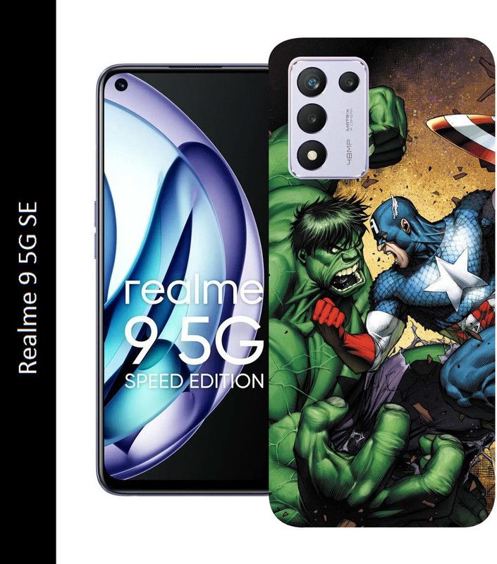 Gabroo Back Cover for Realme 9 5G SE  (Multicolor, Grip Case, Silicon, Pack of: 1)