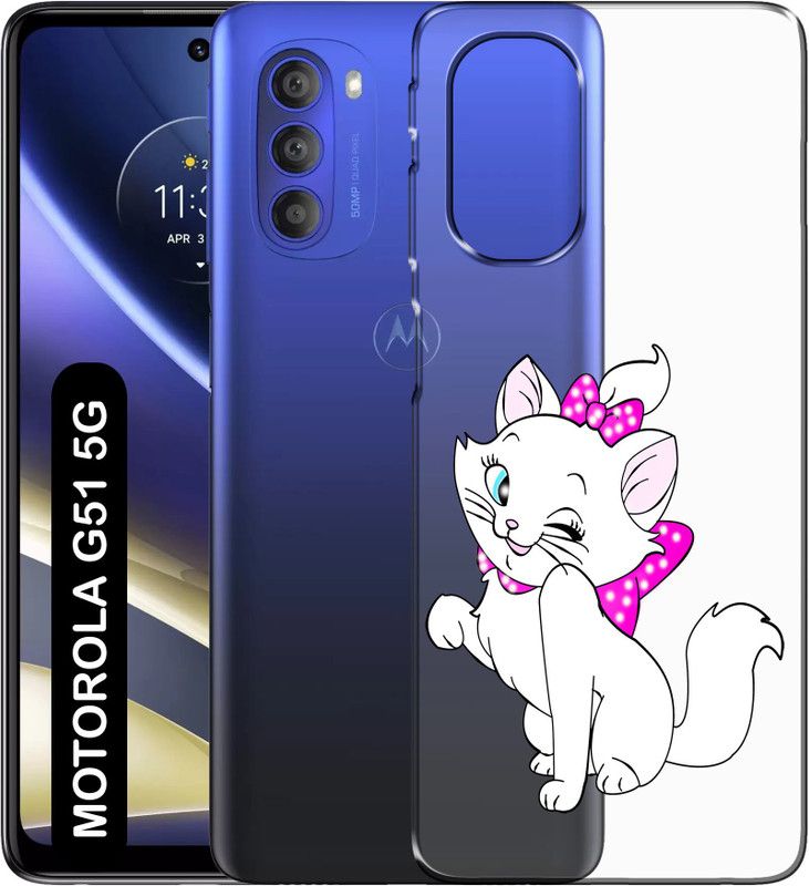 kudia Back Cover for MOTOROLA G51 5G, MOTOROLA MOTO G51 5G, MOTO G51 5G  (Multicolor, Dual Protection, Silicon)