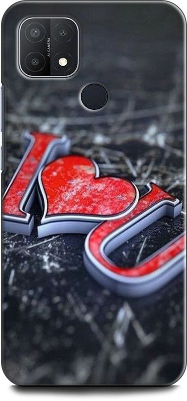 Dronk Back Cover for OPPO A15s, CPH2179 I LOVE YOU, LOVE, COUPLE  (Multicolor, Dual Protection, Pack of: 1)