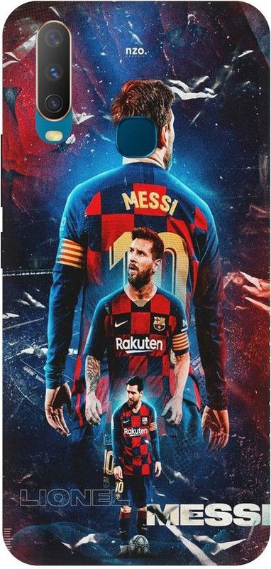Zaplab Back Cover for Vivo Y17, 1902, MESSI Printed  (Multicolor, Hard Case, Pack of: 1)