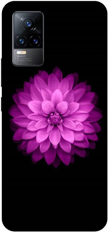 URCHIN Back Cover for Vivo V21 5G iphone flower,neon,flowers, roses, floral, tropical, natural  (Multicolor, Shock Proof, Pack of: 1)