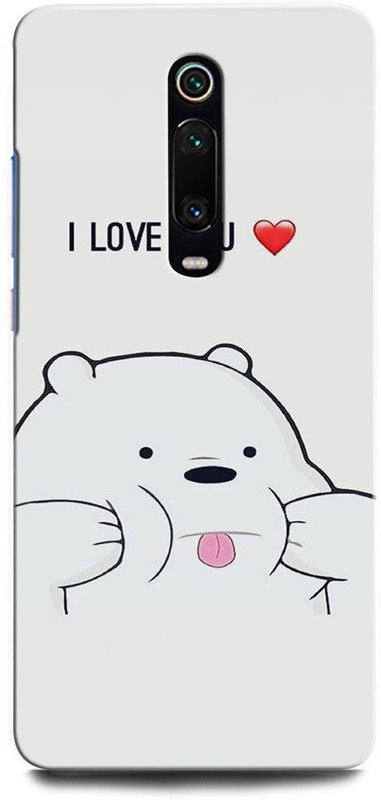 INTELLIZE Back Cover for Redmi K20 MZB7758IN BEAR, ANIMAL, LOVE ANIMAL, TEDDY BEAR, HEART, CUTE, I LOVE YOU  (Multicolor, Hard Case, Pack of: 1)