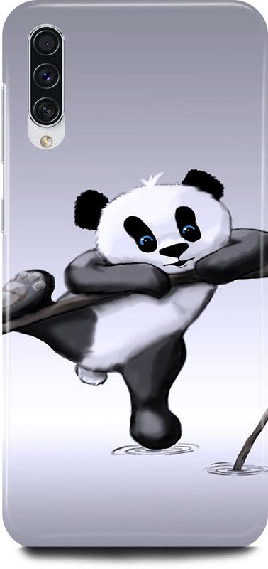 JUGGA Back Cover for SAMSUNG Galaxy A70, OSO, PANDA, BHALU, BEER  (Grey, Hard Case, Pack of: 1)