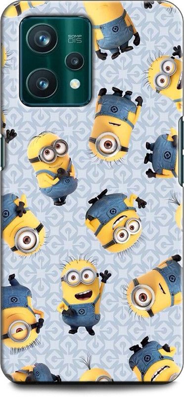 Dronk Back Cover for Realme 9 Pro+ 5G, RMX3392 YELLOW, MINIONS, CARTOON, FUNNY  (Multicolor, Dual Protection, Pack of: 1)