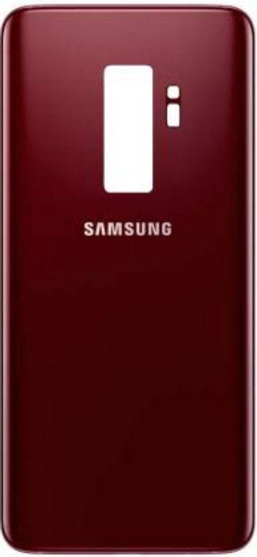 SlopK Samsung Samsung Galaxy S9 Plus(Glass)/Samsung Galaxy S9+(Glass) Back Panel  (Burgundy Red)