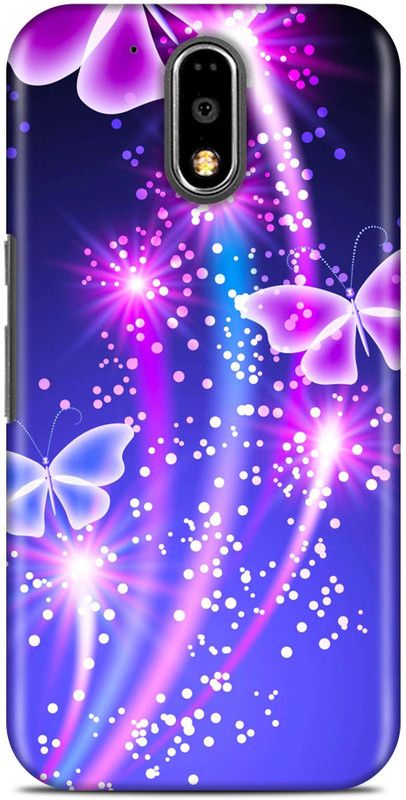 Sankee Back Cover for Motorola Moto G4 Plus (Without Logo)  (Blue, Hard Case)