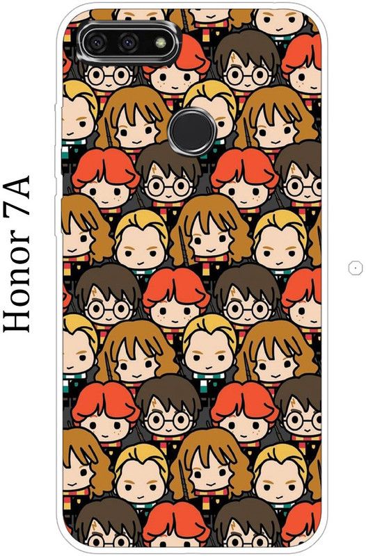 mitzvah Back Cover for Honor 7A  (Multicolor, Grip Case, Silicon, Pack of: 1)