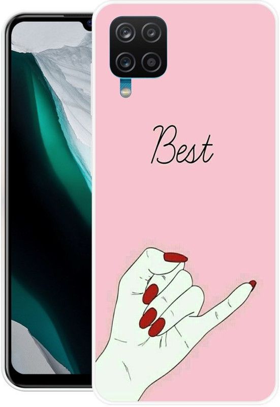 JATLAND Back Cover for Samsung Galaxy A12, Samsung A12, Samsung Galaxy M12, Samsung Galaxy F12  (Multicolor, Grip Case, Silicon)