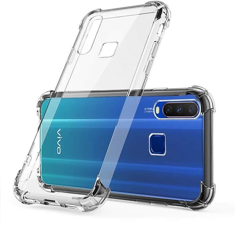 Casehub Back Cover for Vivo Y19, Vivo U20  (Transparent, Waterproof, Pack of: 1)