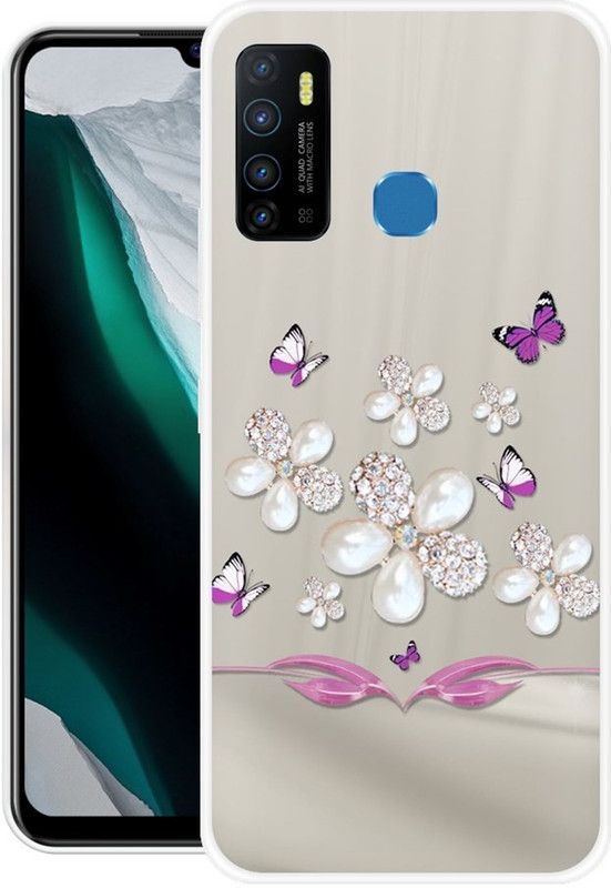 BAGRA Back Cover for Infinix Hot 9, Infinix Hot 9 Pro  (Multicolor, Grip Case, Silicon)