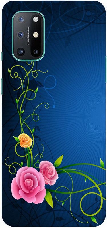 Artcase Back Cover for OnePlus 8T  (Blue, Dual Protection, Silicon, Pack of: 1)