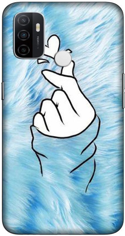 artocus Back Cover for OPPO A53 , OPPO A53 Girl hand Printed Back Cover  (Multicolor, Hard Case, Pack of: 1)