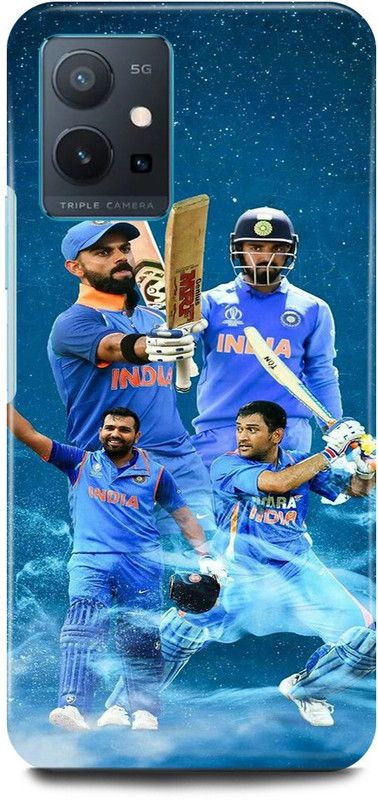 JUGGA Back Cover for OnePlus Nord CE 2 5G, MS, DHONI, VIRAT, KOHLI, KL, RAHUL, ROHIT, SHARMA  (Blue, Hard Case, Pack of: 1)