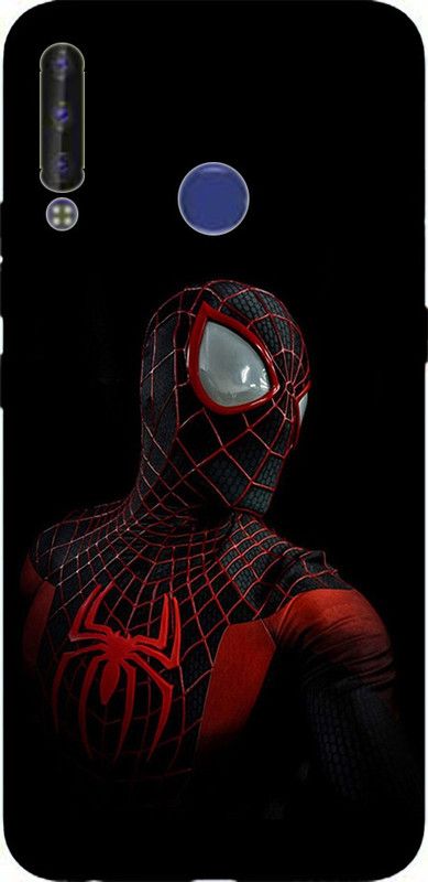 METOO Back Cover for Tecno Camon i4,Spider man Design Back Cover Print : 96  (Multicolor, Dual Protection, Silicon, Pack of: 1)