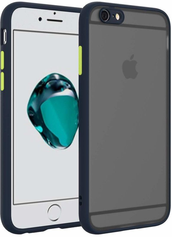 AOnes Back Cover for Apple iPhone 6||Apple iPhone 6S  (Blue, Cases with Holder, Pack of: 1)