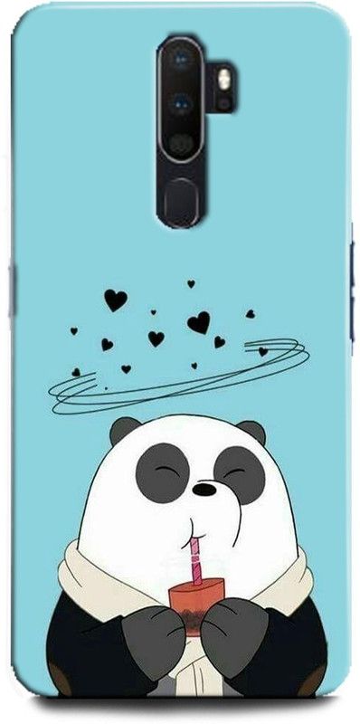 Afterglow Back Cover for OPPO A5 2020 CUTE TEDDY, CARTOON, ANIME  (Multicolor, Shock Proof, Pack of: 1)