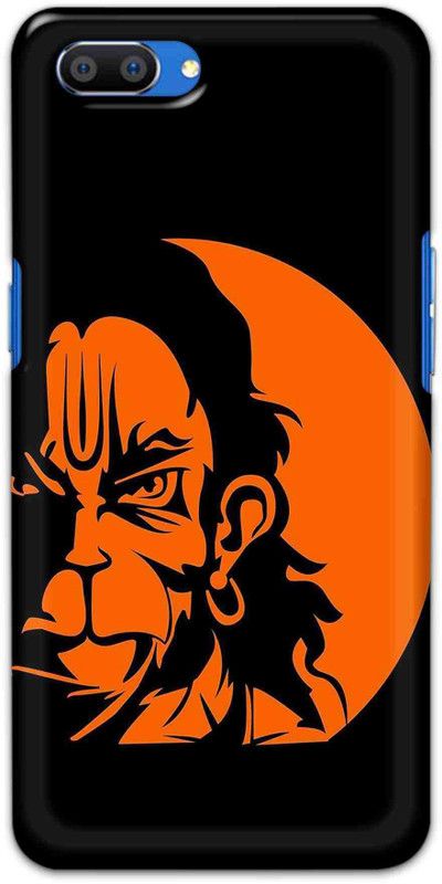 Alve Back Cover for Realme C1  (Black, Orange, Pack of: 1)
