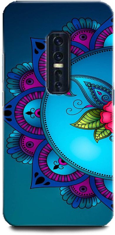 Afterglow Back Cover for Vivo V17 Pro  (Blue, Shock Proof, Pack of: 1)