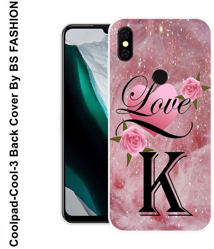 BSRAJ Back Cover for Coolpad Cool 3  (Pink, Black, Grip Case, Silicon)