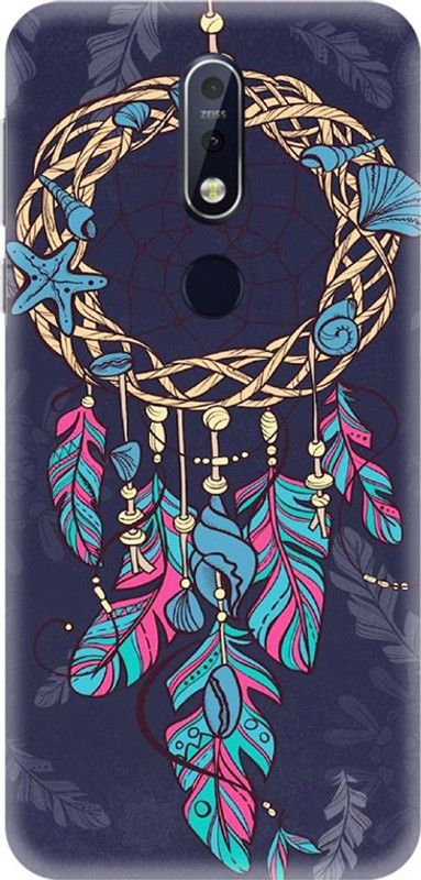 PNBEE Back Cover for Nokia 7.1 Plus - Dream Catcher Print Mobile Case Cover  (Multicolor, Hard Case, Pack of: 1)