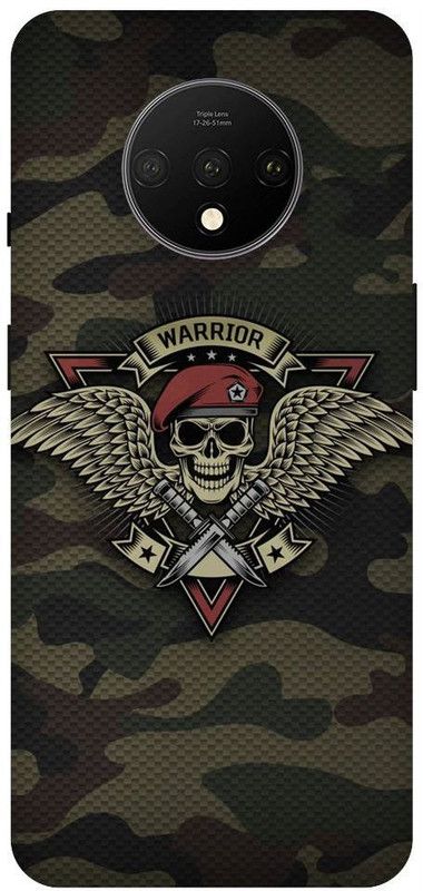 Afterglow Back Cover for One Plus 7T ARMY, ARMY LOGO, SOLDIER, MILITARY  (Multicolor, Shock Proof, Pack of: 1)